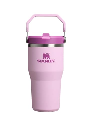 Stanley Ice Flow GO 600ml/20oz Flip Straw Wtr Btl شکوفه گیلاس