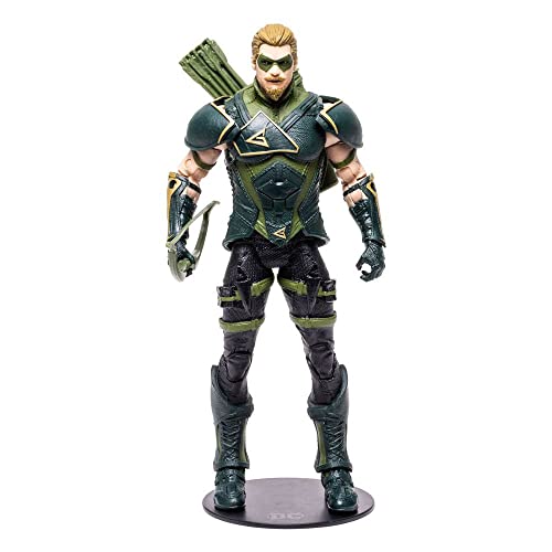 McFarlane DC Gaming 7IN Figures WV7-GREEN Arrow، (TM15381P)، چند رنگ، استاندارد