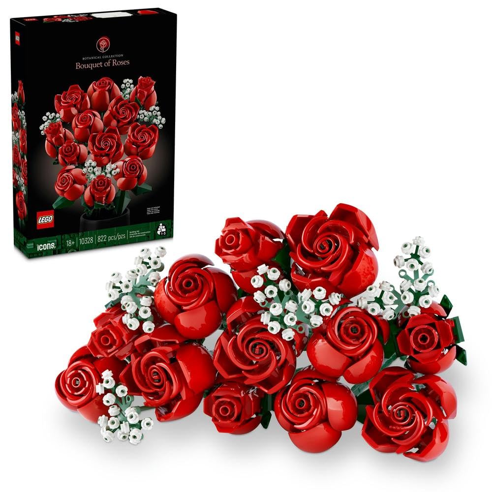 لگو Botanicals دسته گل رز مدل LEGO 10328