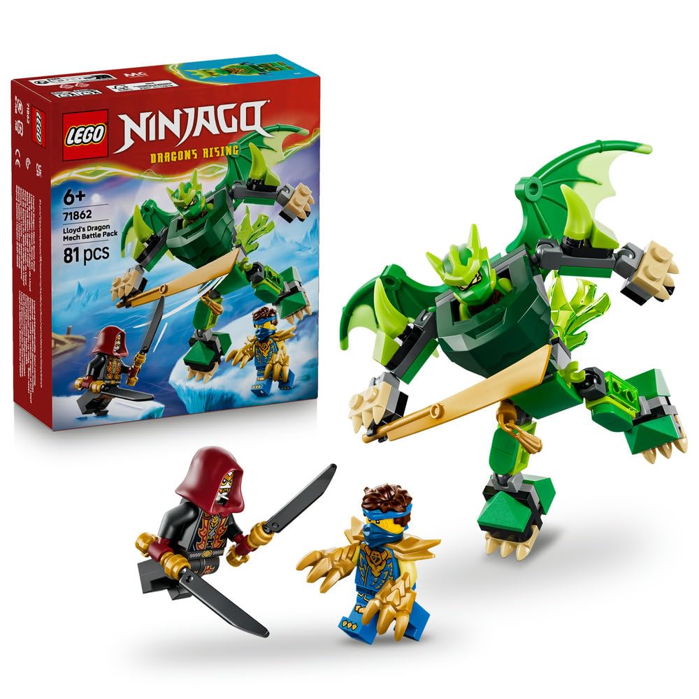 لگو نینجاگو ماشین جنگی اژدهای Lloyd مدل LEGO 71862