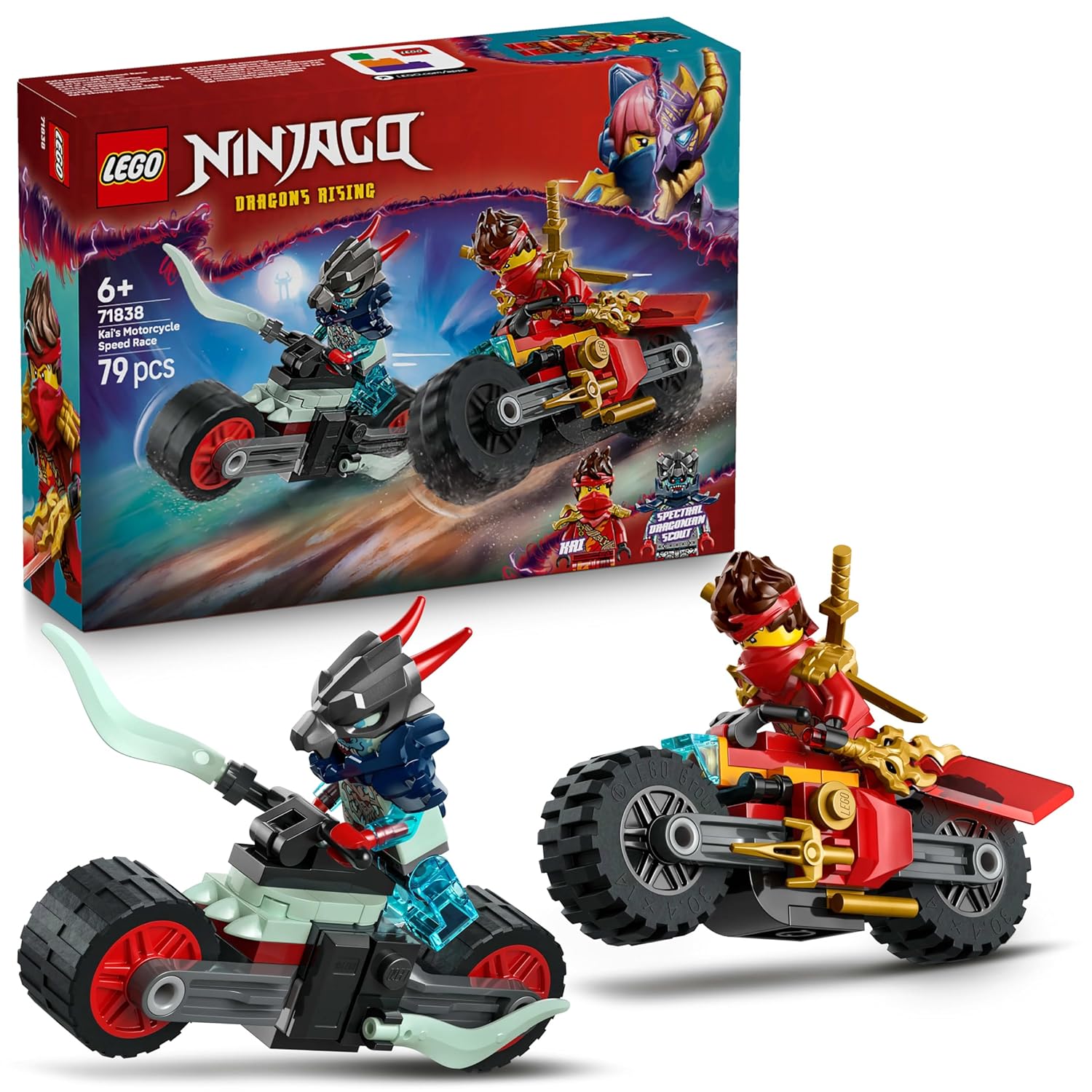 لگو نینجاگو مسابقه موتور سیکلت Kai مدل LEGO 71838