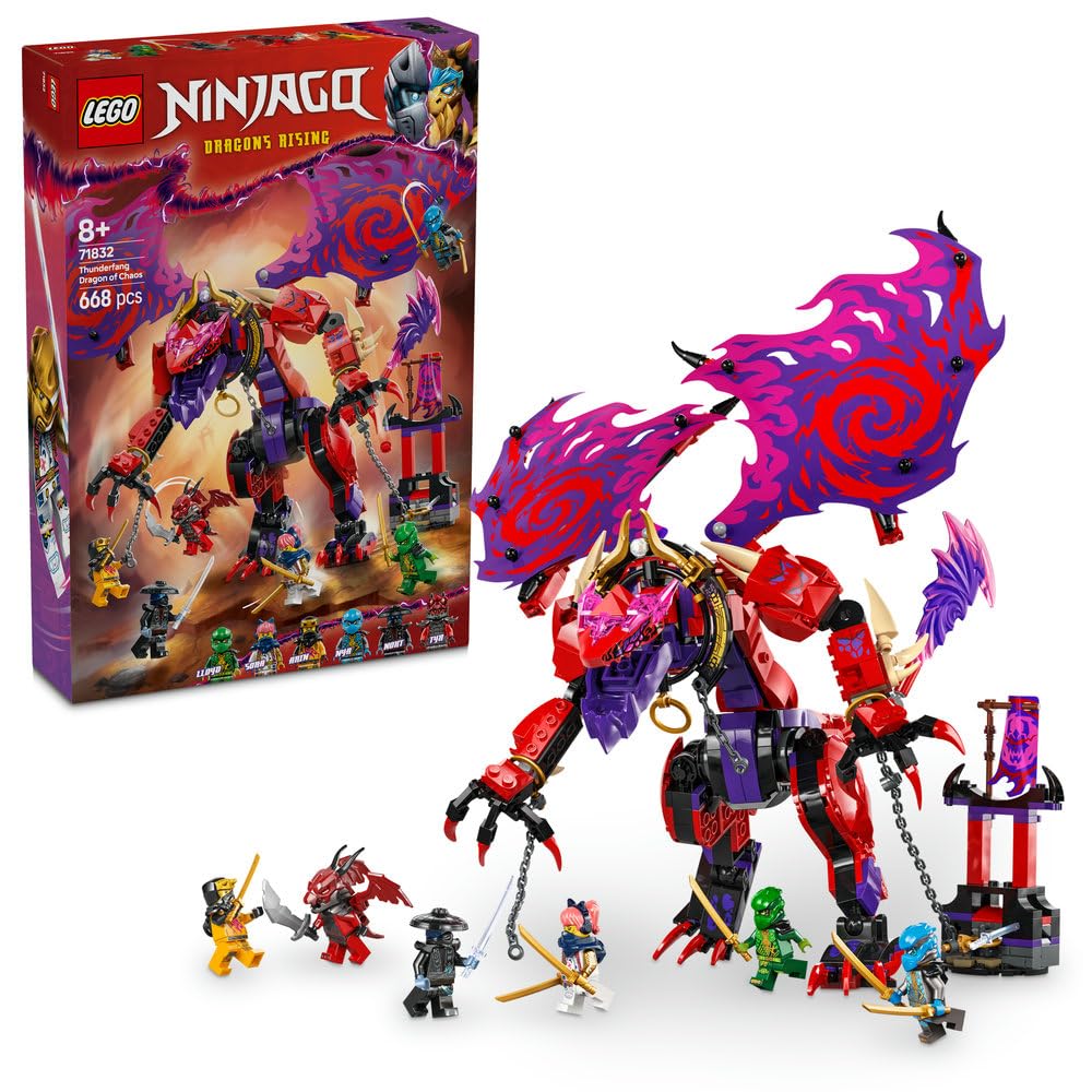 لگو نینجاگو اژدهای آشوب Thunderfang مدل LEGO 71832