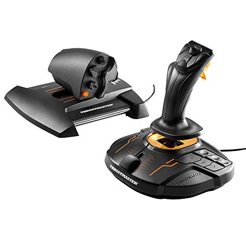 جویاستیک و دسته گاز Thrustmaster T16000M FCS HOTAS – سیستم کنترل پرواز PC با فناوری H.E.A.R.T HallEffect