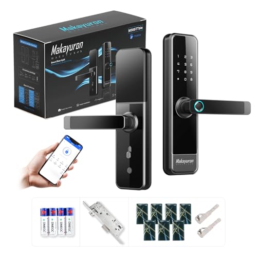 قفل هوشمند در با اثر انگشت Makayuron (M305TTLock)