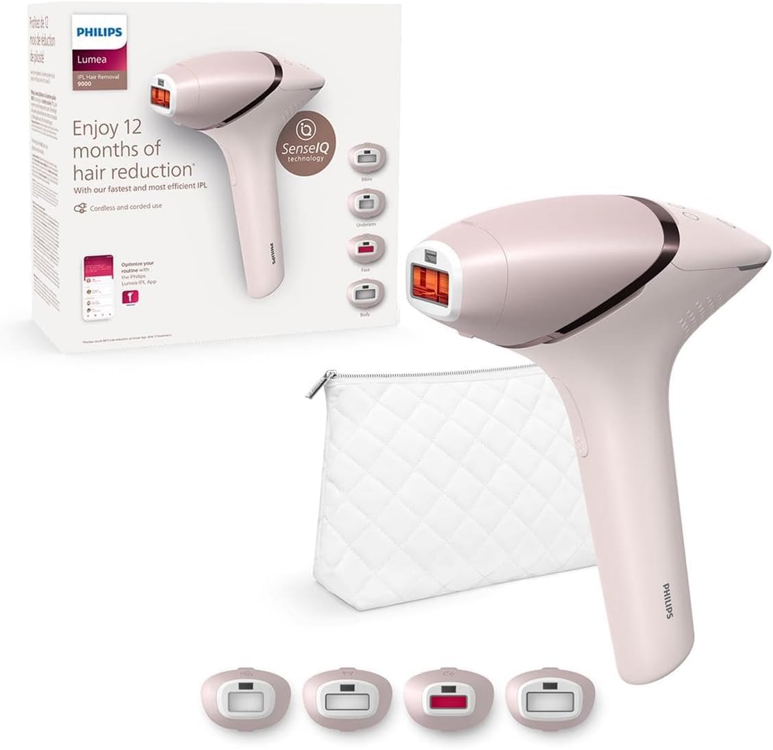 رفع موهایی زائد بی سیم فیلیپس سری 9000 Philips Lumea مدل BRI957/00