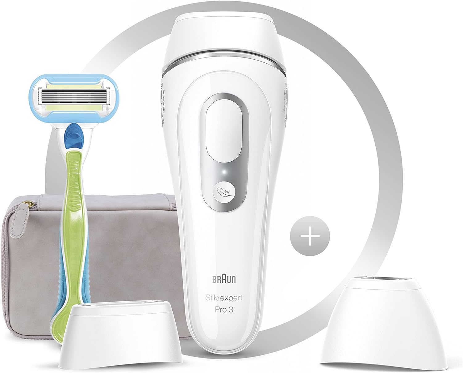 Braun IPL Silk-Expert Pro 3 PL3133، رفع موهای زائد قابل مشاهده
