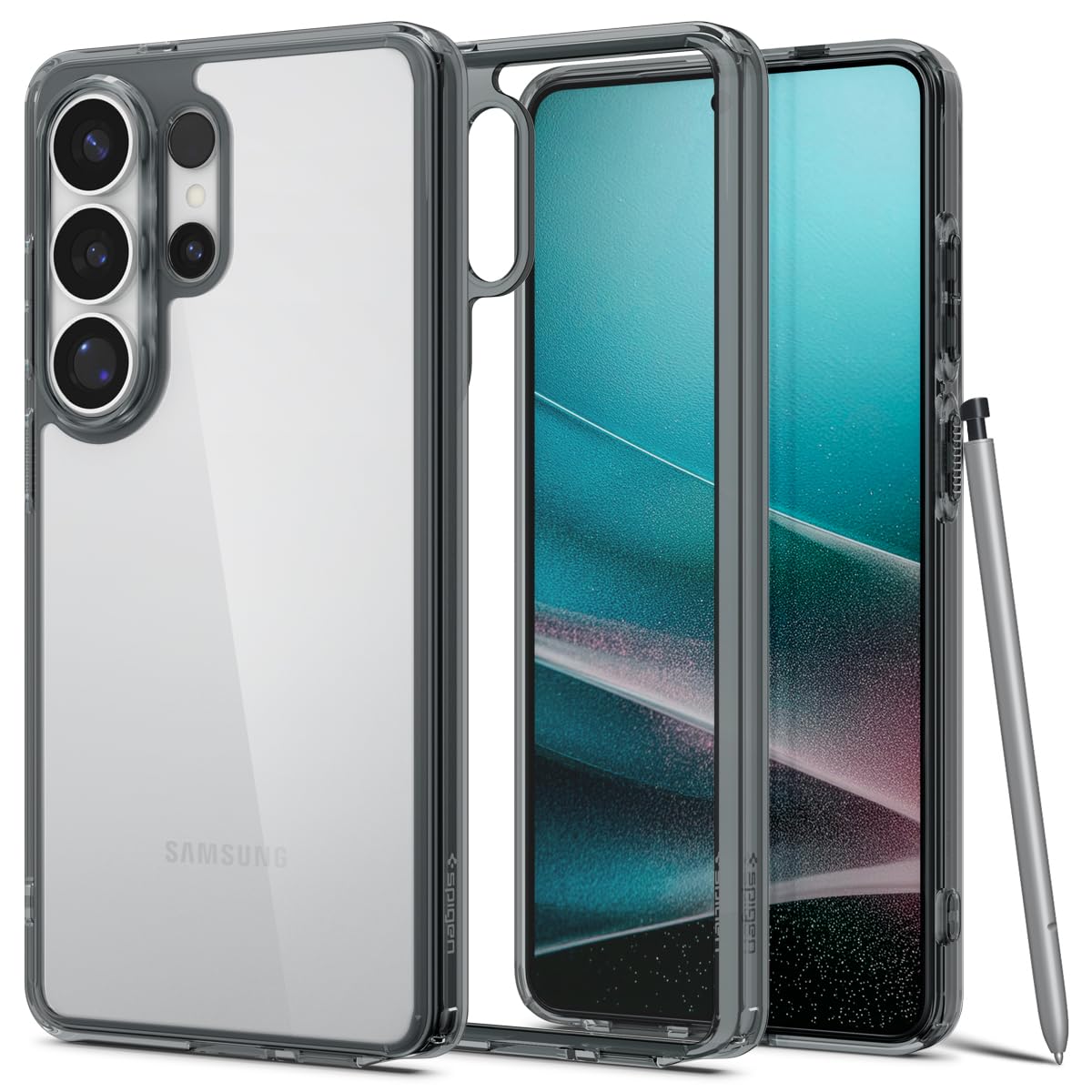 کاور محافظ Spigen Ultra Hybrid برای Samsung Galaxy S26 ULTRA (2026) - Space Crystal