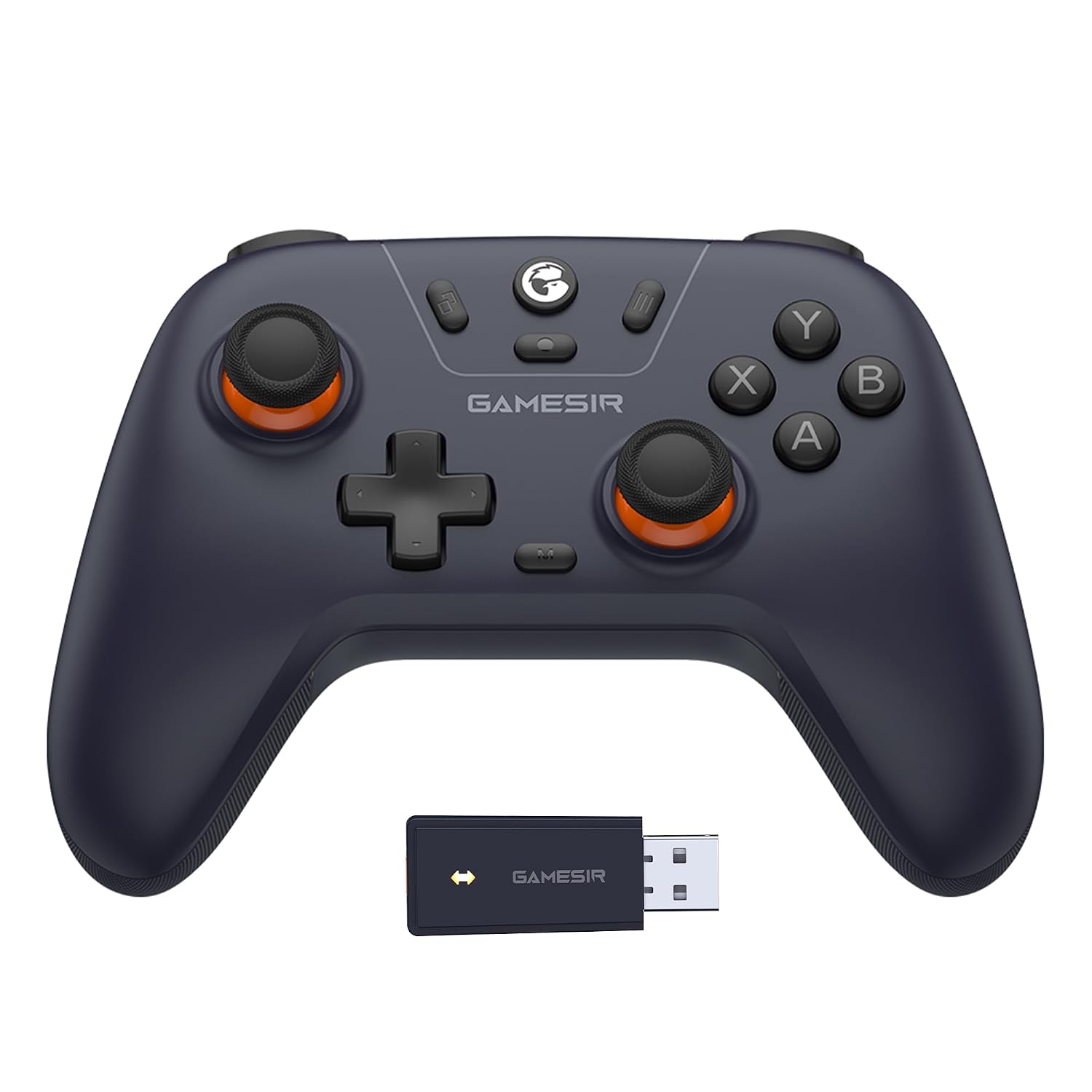 دسته بازی بیسیم GameSir Nova Lite 24g برای ویندوز، کامپیوتر، آیفون و اندروید، سوییچ، دسته بازی بلوتوث Steam Deck با قابلیت Hall Effect TriggerTurboRumble Vibration Nova Lite Purple