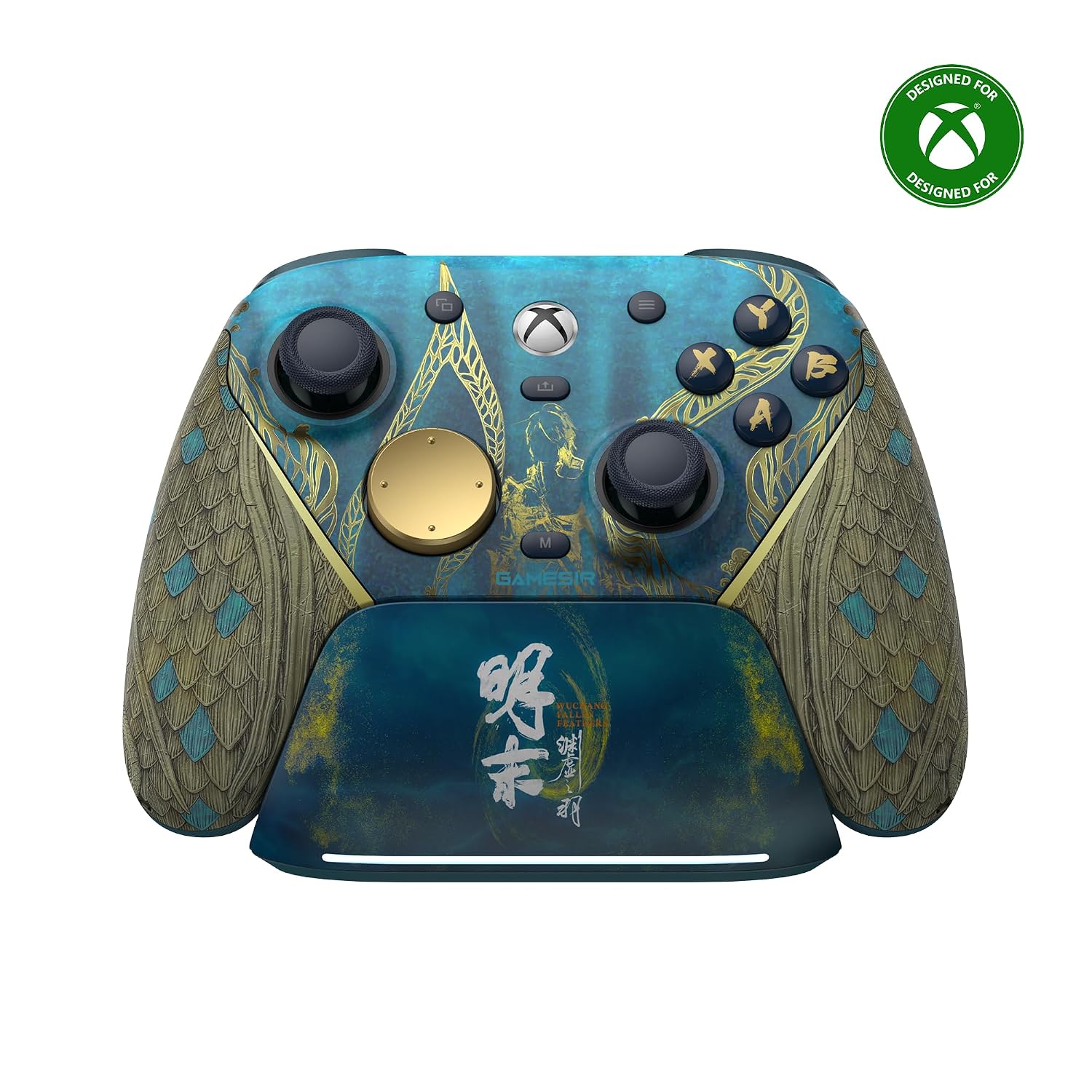 کنترلر بی سیم GameSir G7 Pro برای رایانه ایکس باکس اندروید با TMR Sticks Hall Effect Triggers Analog Rate 1000Hz Polling Rate 35mm Audio Jack - Wuchang Fallen Feathers Edition