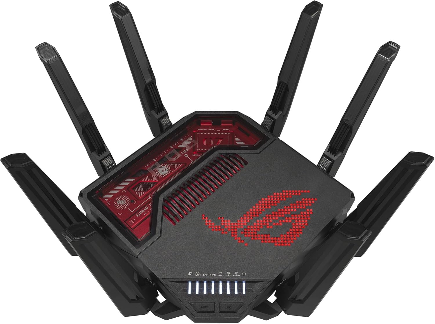 روتر سه باند 7 ASUS GT-BE19000 – 19000 مگابیت بر ثانیه، OFDMA و MU-MIMO، سازگار با AiMesh