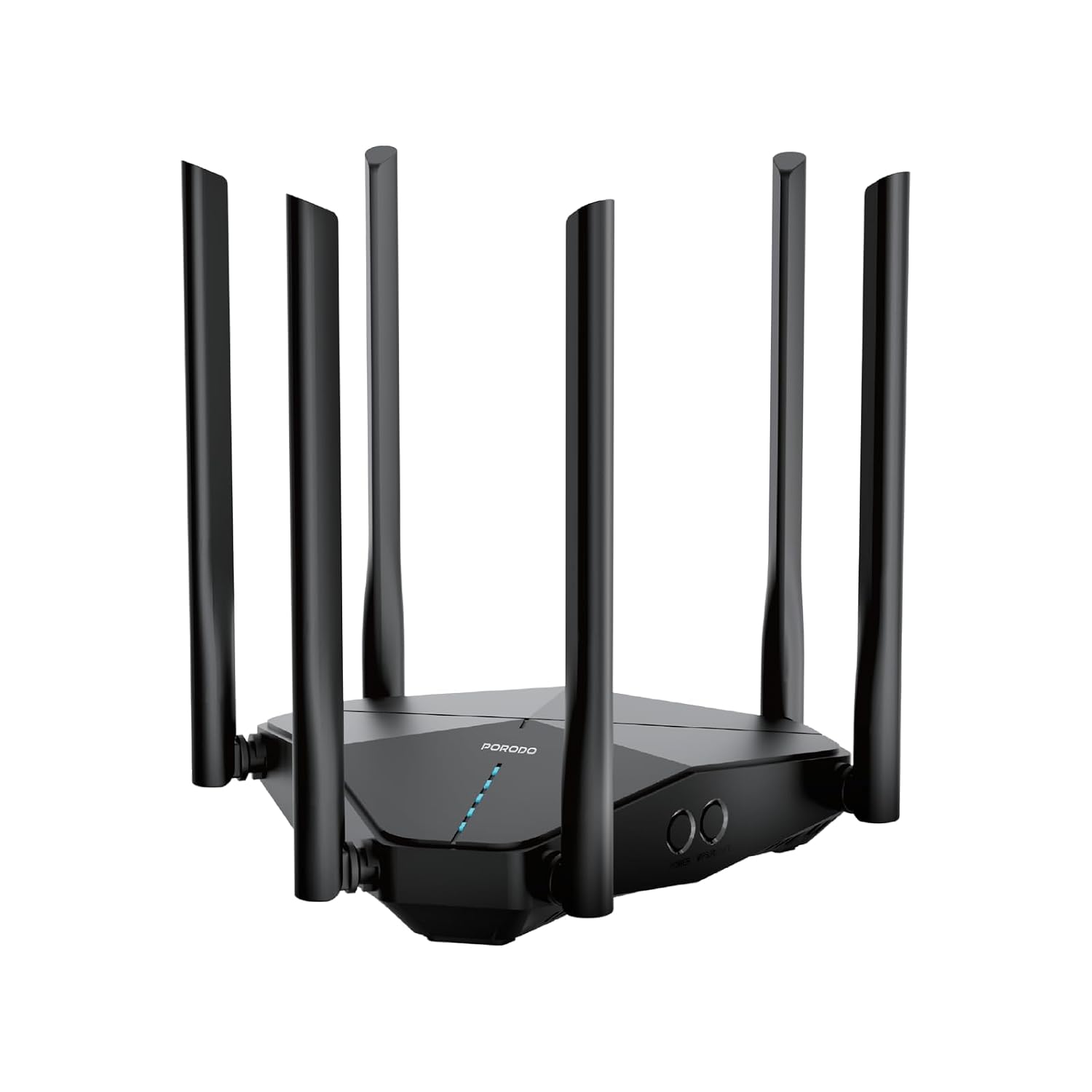 روتر Wi-Fi قابل حمل دو بانده Porodo، روتر بی سیم 2.4G و 5G خانگی و فضای باز، پشتیبانی از 10 دستگاه، روتر LAN 4G با سرعت 100 مگابیت در ثانیه، آنتن خارجی 4x LTE/UMTS و 2x آنتن Wi-Fi، باتری قابل شارژ 4000mAh