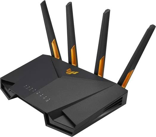 روتر دو باند ASUS TUF-AX4200 WiFi 6 – 4200 Mbps، OFDMA و MU-MIMO، AiMesh سازگار
