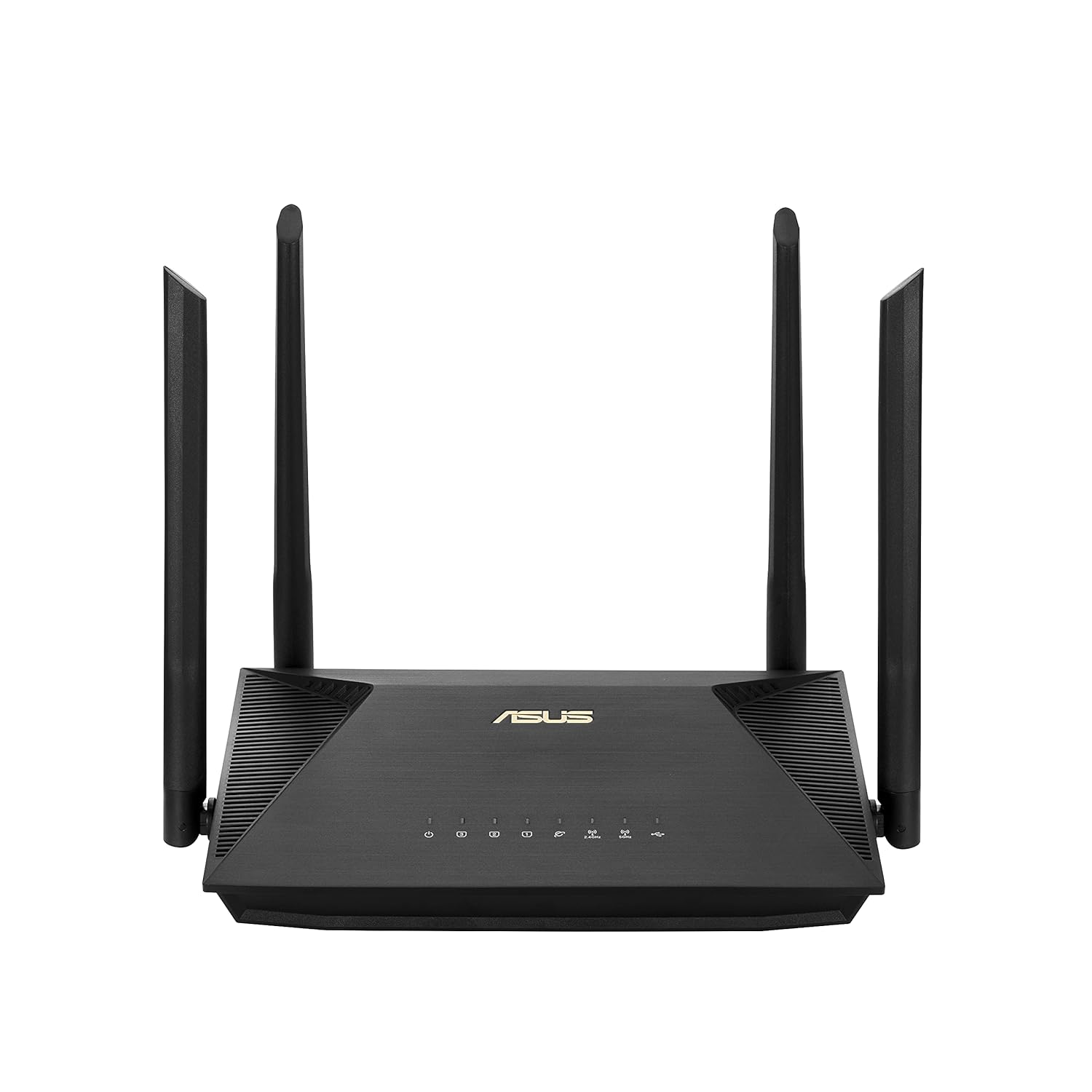 روتر دو بانده WiFi 6 ASUS RT-AX53U (AX1800)، امنیت شبکه رایگان، کنترل والدین، VPN داخلی، سازگار با AiMesh، بازی و پخش جریانی، خانه هوشمند، USB، جایگزینی روتر 5G 4G