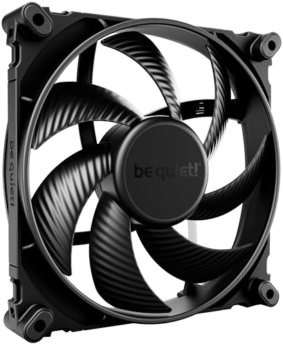 ساکت باش! BL097 Silent Wings 4 140mm PWM پرسرعت، 1900 RPM، فن خنک کننده ممتاز، 4 پین - مشکی