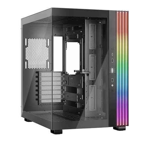 ساکت باش! Light Base 600 DX No Fans Case Computer, مشکی