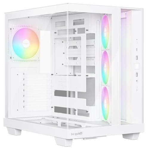 کیس کامپیوتر be quiet! Light Base 500 LX مدل BGW86 سفید، ARGB
