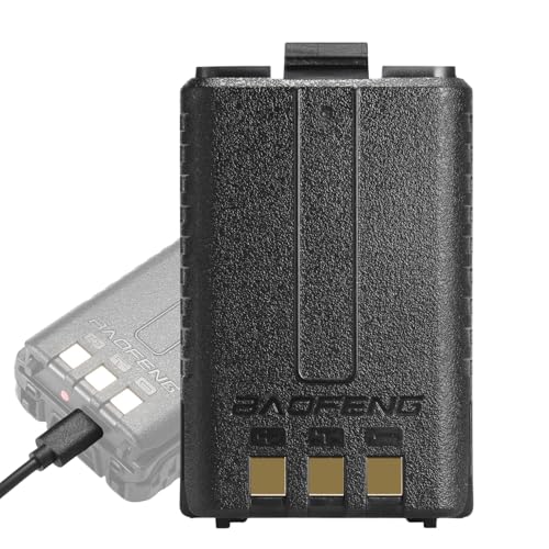 باتری BAOFENG BL-5 مدل BL-5، 1800mAh، شارژ USB-C، مناسب UV-5R