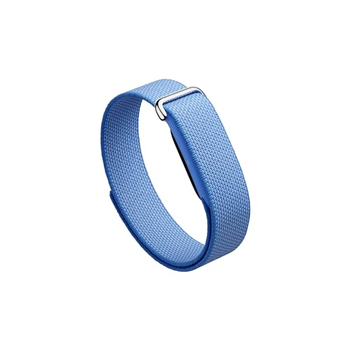 Google Fitbit Air - ردیاب فعالیت بدون صفحه با قابلیت تناسب اندام، ضربان قلب، و ردیابی خواب - مربیگری شخصیشده مبتنی بر هوش مصنوعی - عمر باتری تا 7 روز - با iOS و Android کار میکند - Lavender