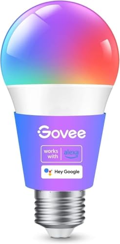 Govee LED Smart Bulb E27، RGBWW Dimmable، 800LM، بسته 1 عددی