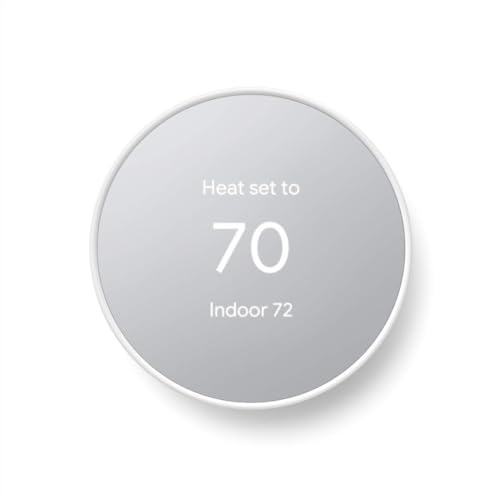 ترموستات Google Nest - ترموستات هوشمند برای خانه - ترموستات Wifi قابل برنامه ریزی - برف