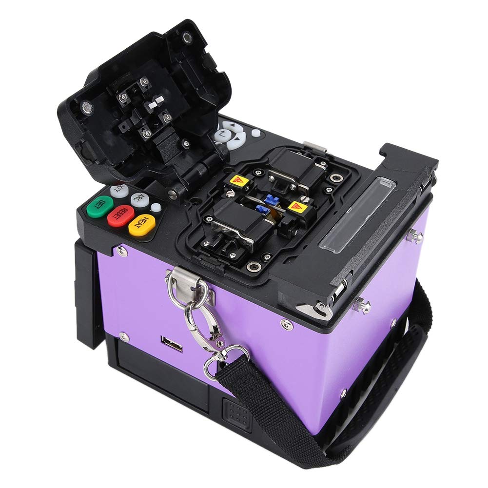 REHOOF 43 اینچ ال سی دی اتوماتیک فیبر نوری فیوژن اسپلایسر X-500 فیبر اتوماتیک فیوزینگ اسپلایسر جوش نوری دستگاه جوش نوری با برش فیبر نوری برای FTTHFTTx