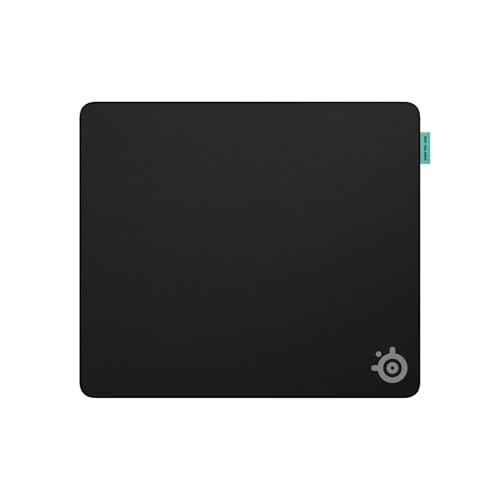 ماوسپد گیمینگ تعادل عملکردی سری SteelSeries — چگالی بیشتر برای لغزش نرم — دوخت لبههای سطح پایین — پایه لاستیکی نئوپرن بدون لغزش — 16.54 x 19.29 اینچ — FPS، MOBAs، RTS، MMO