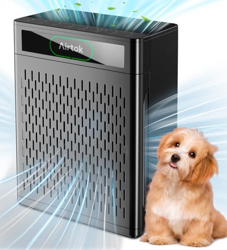 دستگاه تصفیه هوا AIRTOK با فیلتر قابل شستشو، سنسور کیفیت هوا و حالت خواب مدل AP3001