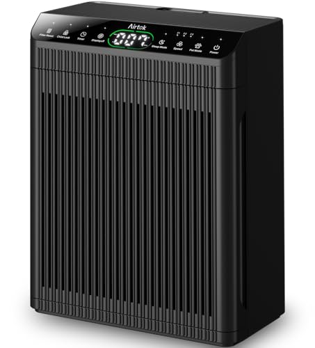 دستگاه تصفیه هوا AIRTOK با فیلتر قابل شستشو، سنسور کیفیت هوا و حالت خواب مدل AP3002