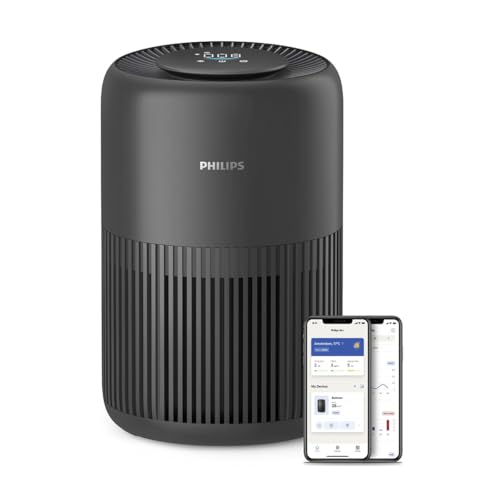دستگاه تصفیه هوا Philips 900 Series با فیلتر HEPA NanoProtect و کربن فعال، 250m³/h مدل AC0951/13