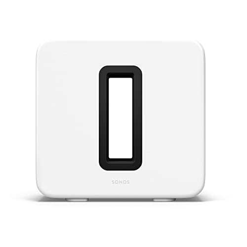 سابووفر بیسیم Sonos Sub نسل 3 رنگ سفید مدل SUBG3UK1