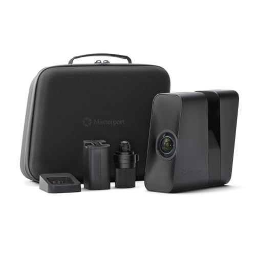 اسکنر سهبعدی Matterport Pro3، دوربین LiDAR با تصویربرداری 4K و 360 درجه