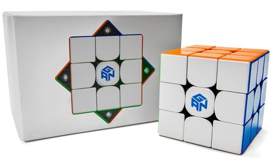 Cubuzzle GAN 356 M استاندارد مگنت UV پوشش داده شده 3x3 Speedcube با GES اضافی