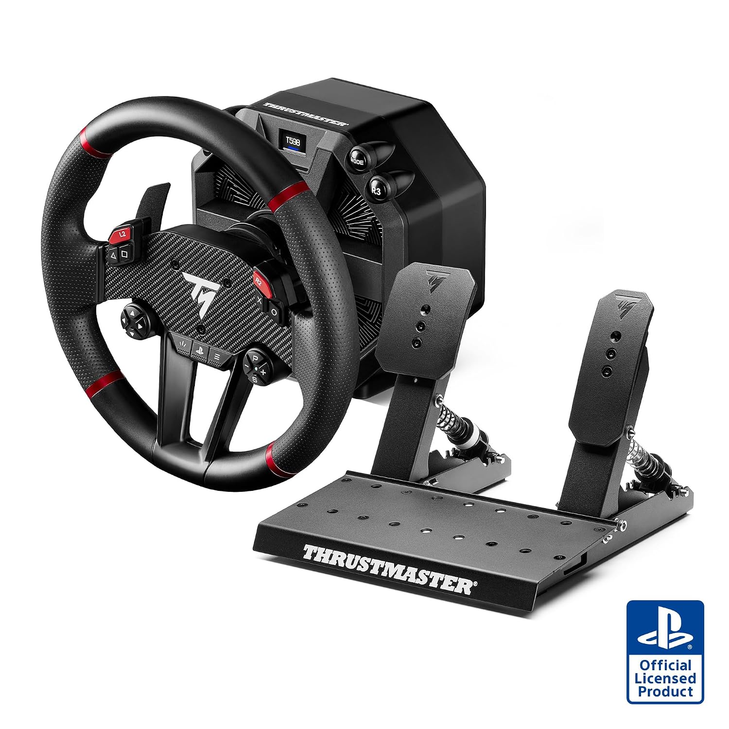 Thrustmaster T598، چرخ مسابقه بازخورد مستقیم محوری نیروی محرکه برای PS5، PS4، رایانه شخصی