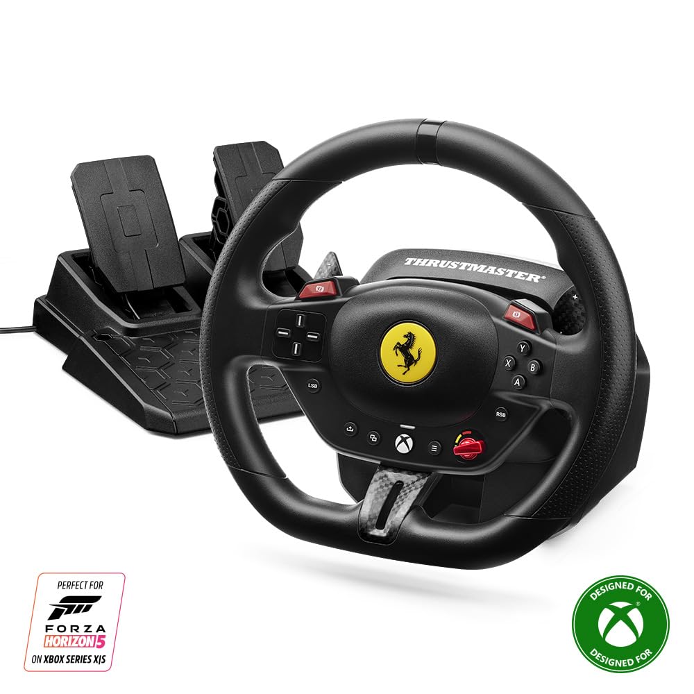 Thrustmaster T98 Ferrari 296 GTS، Racing Wheel برای Xbox، PC