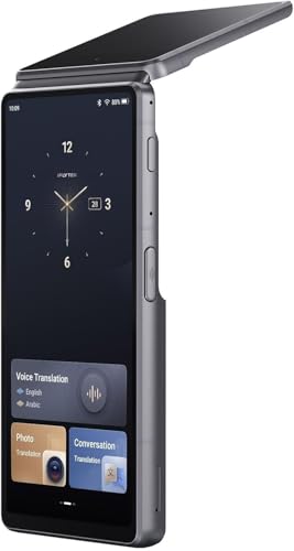 iFLYTEK Dual Screen Translator 2.0، صدای بلادرنگ، ترجمه عکس و مکالمه، 143 زبان، حالت آفلاین، حالت جلسه