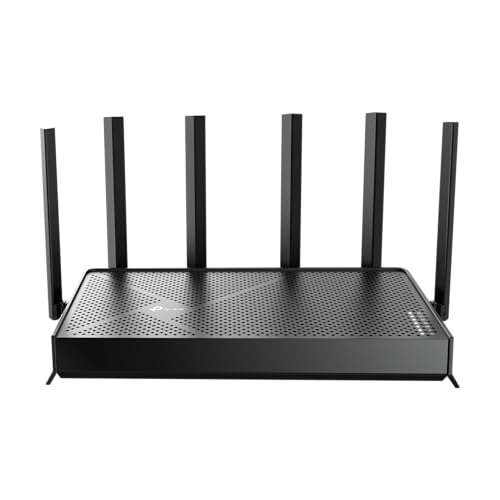 TP-Link Archer BE6500 Dual-Band Wi-Fi 7 Router (Archer BE400) | دو پورت 2.5 گیگابیت بر ثانیه USB 3.0 | تا 2400 متر مربع را پوشش می دهد. فوت و 90 دستگاه | سی پی یو چهار هسته ای| HomeShield، اینترنت اشیاء خصوصی برای امنیت شبکه