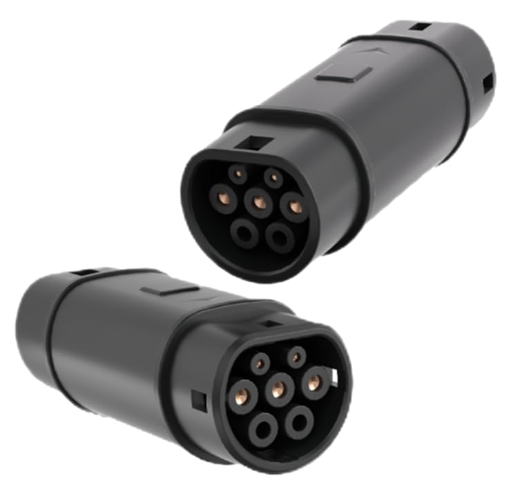 فقط برای خودروهای GCC مبدل GBT به نوع 2 EV 7kW 32A تک فاز چینی GBT به GCC Type-2 مقاوم در برابر آب و هوا برای خودروهای الکتریکی GulfEurope