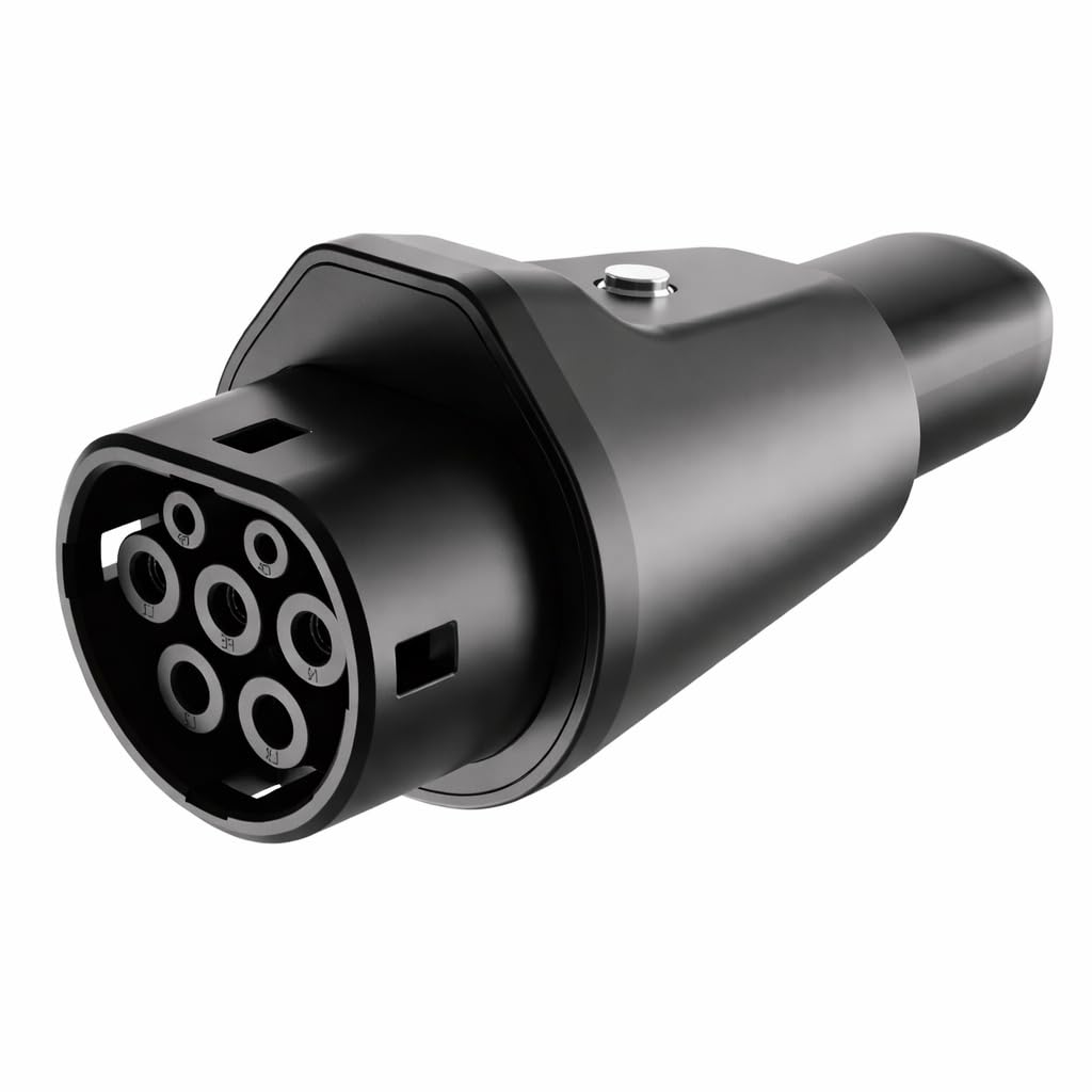 آداپتور شارژ EV | GBT به NACS | 80A AC | دارای رتبه IP54 | برای US Tesla Model S/3/X/Y