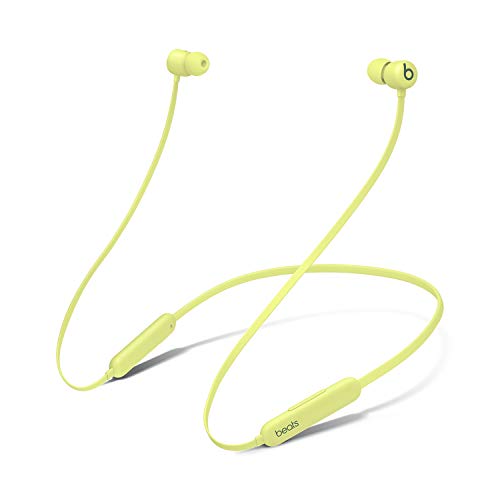 هدفون های بی سیم Beats Flex – تراشه هدفون Apple W1، هدفون مغناطیسی، بلوتوث کلاس 1، 12 ساعت زمان گوش دادن، میکروفون داخلی – Yuzu Yellow