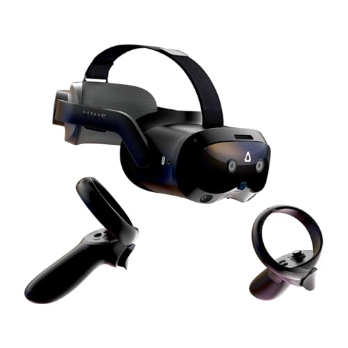 هدست واقعیت مجازی و ترکیبی HTC Vive Focus Vision همراه کنترلر، نسخه Consumer