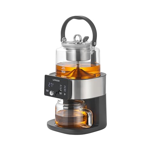 قهوهساز و چایساز برقی LePresso Brewfinity Tea & Coffee Brewer با مخزن ۱ لیتری، نمایشگر دیجیتال و گرم نگهدارنده