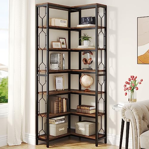 قفسه گوشه ای تریبساینز Tribesigns Corner Shelf مدل JW0510