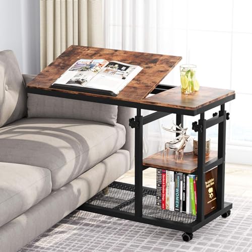 میز لپتاب تریبساینز C قابل تنظیم ارتفاع Tribesigns Height Adjustable C Table مدل HL0155