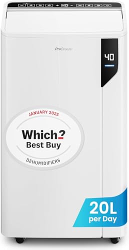 رطوبت گیر Pro Breeze 20L Compressor Dehumidifier تا 24 ساعته مدل PB-06-D-23
