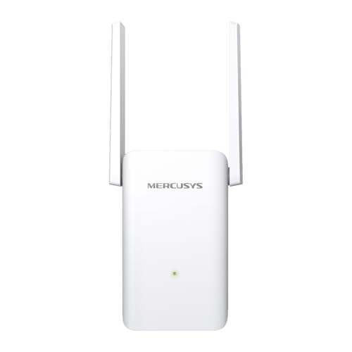 MERCUSYS ME80X Wi-Fi 6 WLAN Repeater AX3000 Dual Band (574Mbps در 2.4GHz، 2402Mbps @5GHz)، پورت گیگابیت، کنترل برنامه، نشانگر قدرت سیگنال، حالت Ap