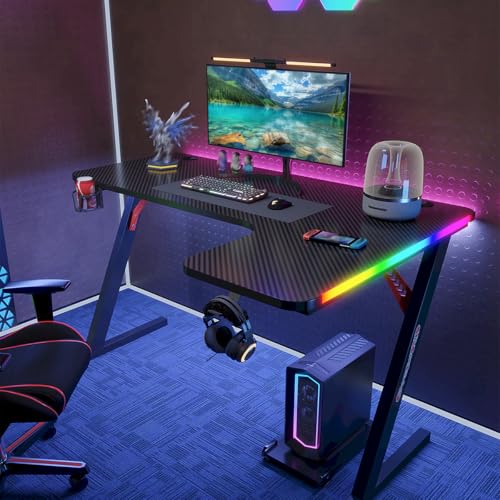 میز گیمینگ با سطح فیبر کربن MEISHIDA Gaming desk مدل P201R