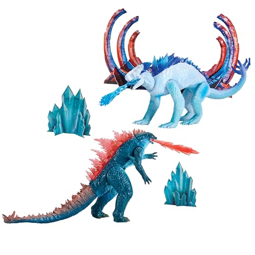 اكشن فیگور گودزیلا در برابر کونگ Godzilla x Kong Godzilla vs Shimo Figure 2-Pack by Playmates Toys