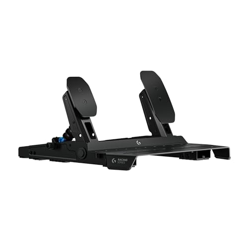 پدال شبیهساز رانندگی Logitech G RS Pedals – ترمز Load Cell با فشار 75 کیلوگرم، طراحی ماژولار و قابل تنظیم