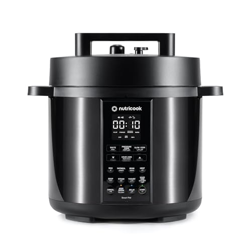 زودپز برقی چندکاره Nutricook Smart Pot 2 مدل Smart Pot 6QT – ظرفیت 6 لیتر، 9 کاره با 12 برنامه هوشمند