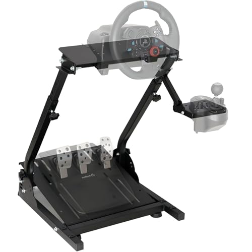 پایه فرمان شبیهساز رانندگی TangFee – استند قابل تنظیم Sim Racing سازگار با Logitech G25، G27، G29 و G920